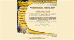 Desktop Screenshot of independenceautoshop.com